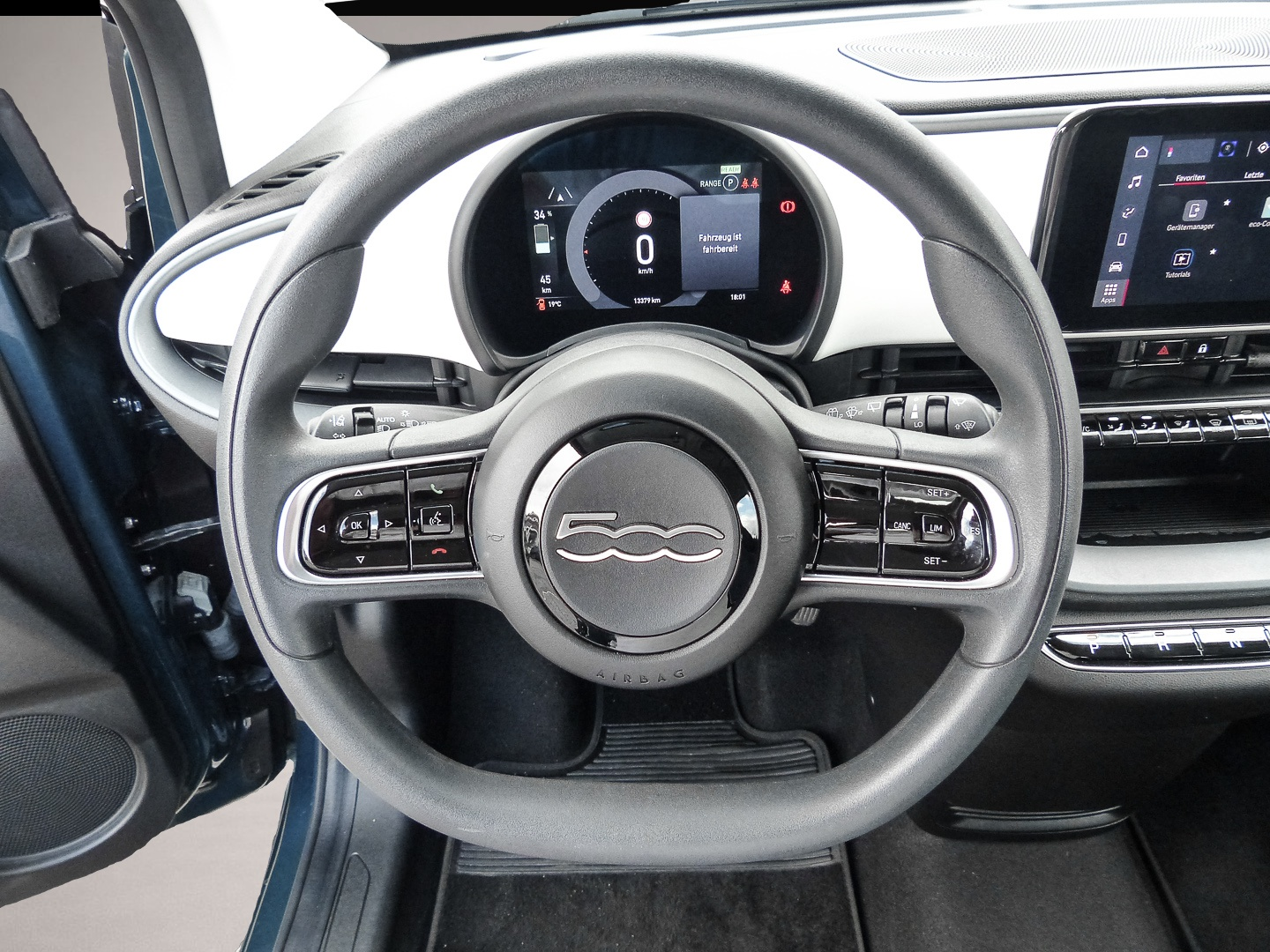 Bild 5 Fiat 500 e Action Memory Sitze Apple CarPlay Android