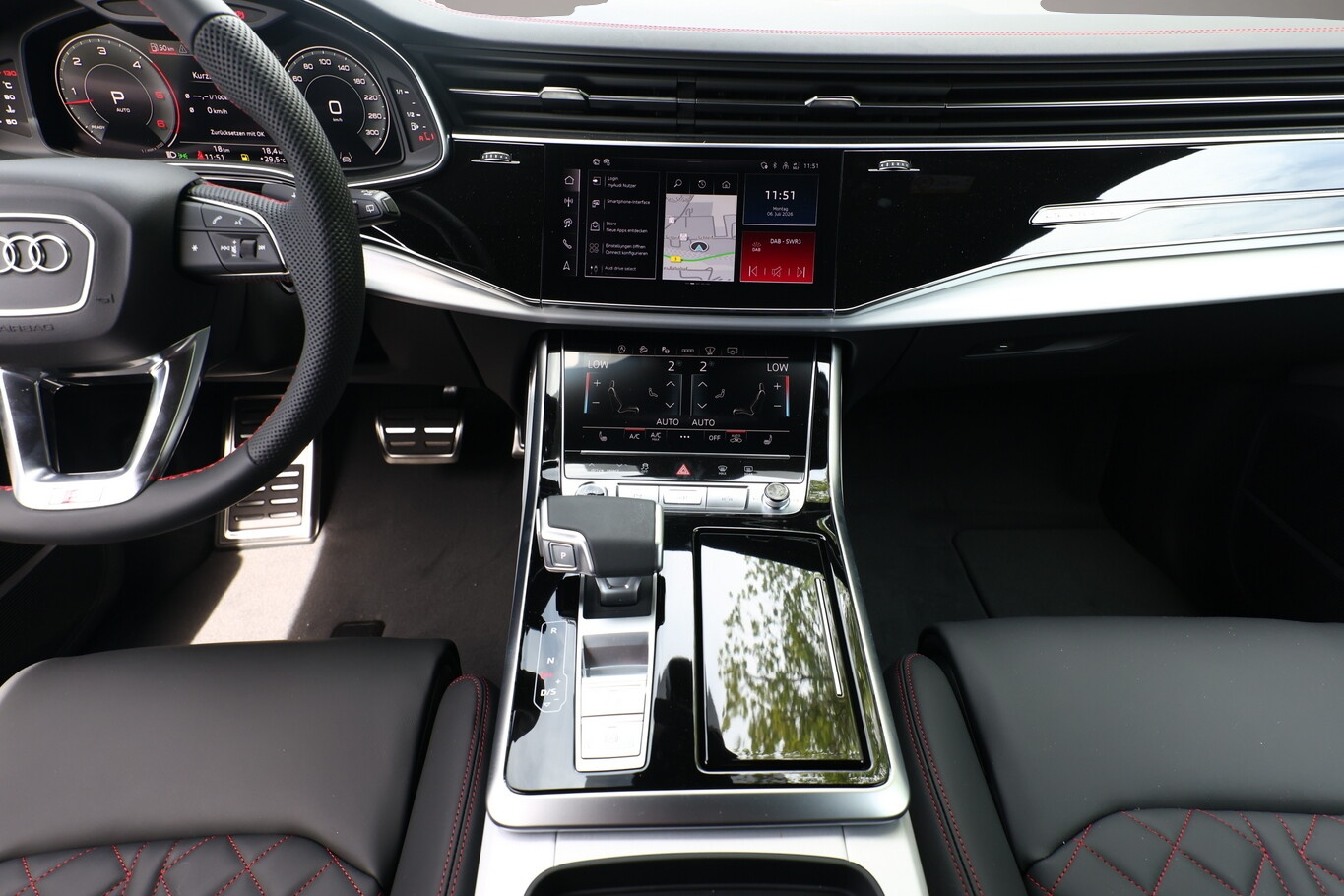 Bild 8 Audi Q8 2xS line LederAmatur 22Z Laser Pano HUD Klim4