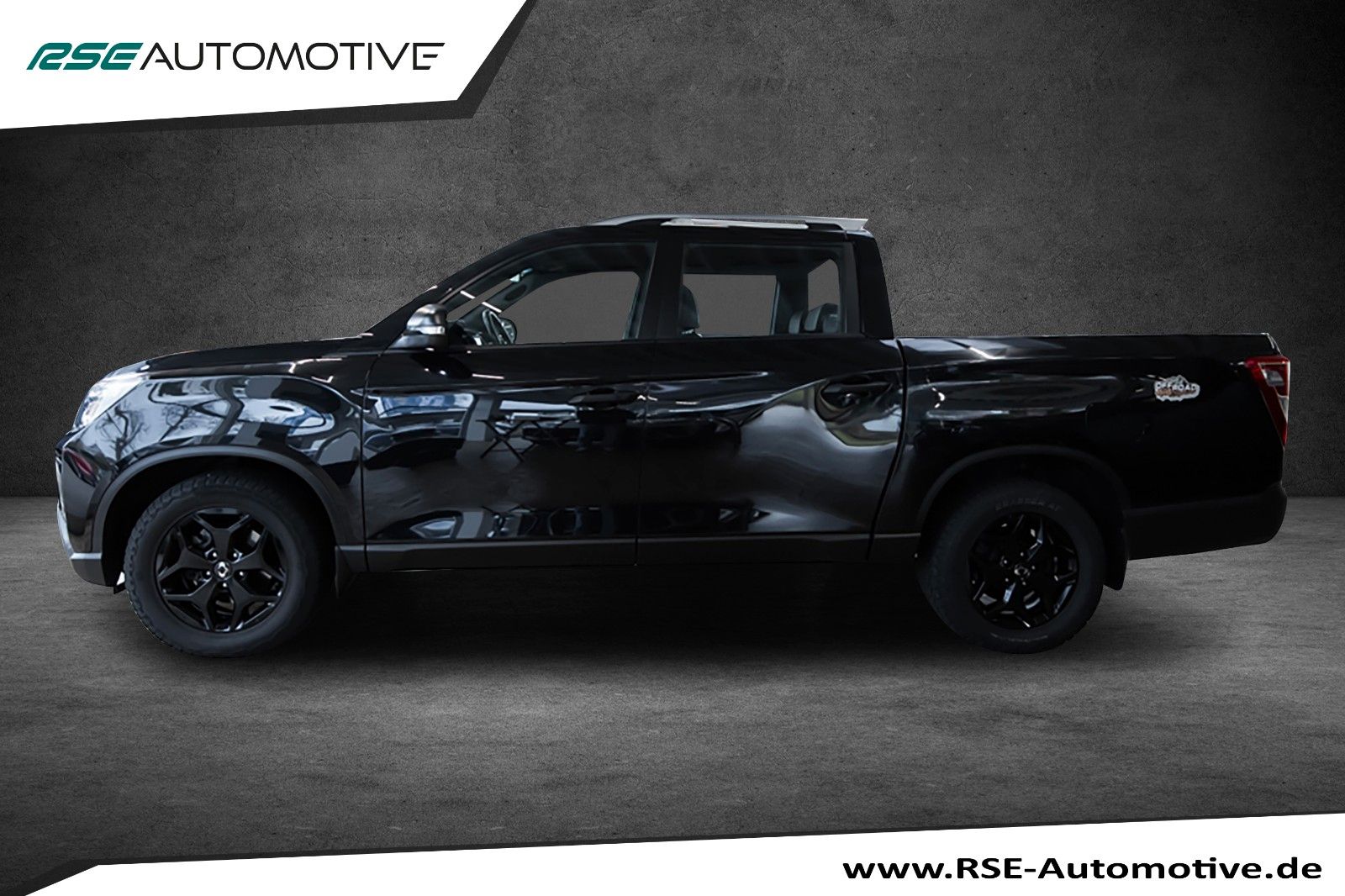 Ssangyong MUSSO Musso Grand Black Line 4WD AT  AHK (3,5T) - Thumbnail 4