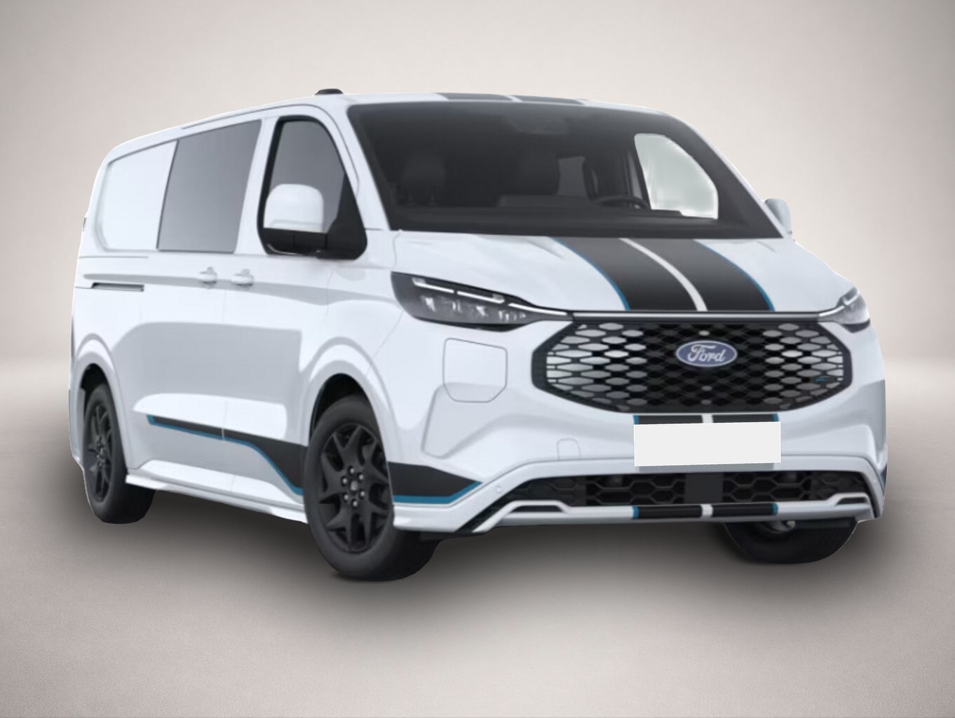 Fotografie Ford Transit Custom E-Transit Custom DCiV 71kWh L2 Sport AHK ProPow