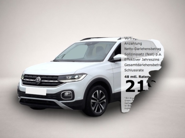 Volkswagen T-Cross T-Cross UNITED 1.0TSI*AHK LED ACC Navi R-Kam SHZ - Bild 1