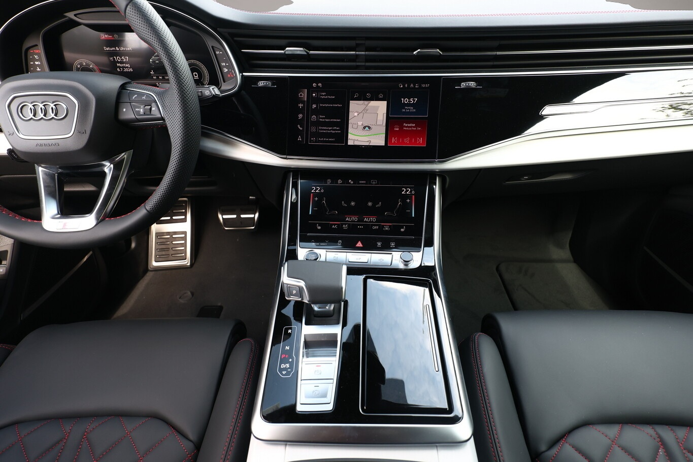 Fotografie 8 des Audi Q8 2xS line AssistenzP+ 22Z Laser Pano AHK Klim4
