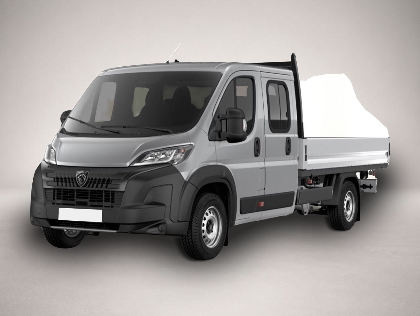 Fotografie Peugeot Boxer Pritsche DoKa 435 AT L4 AHK CarP Kam Visib