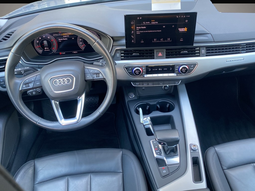 Fotografie des Audi quattro A4 40 TFSI quattro M-HEV*Navi*Leder*KeyGo*LED