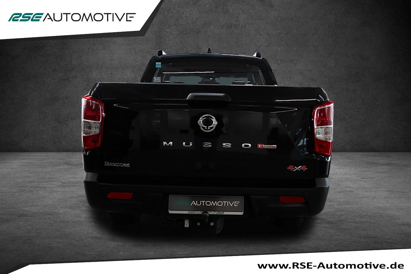 Ssangyong MUSSO Musso Grand Black Line 4WD AT  AHK (3,5T) - Thumbnail 8