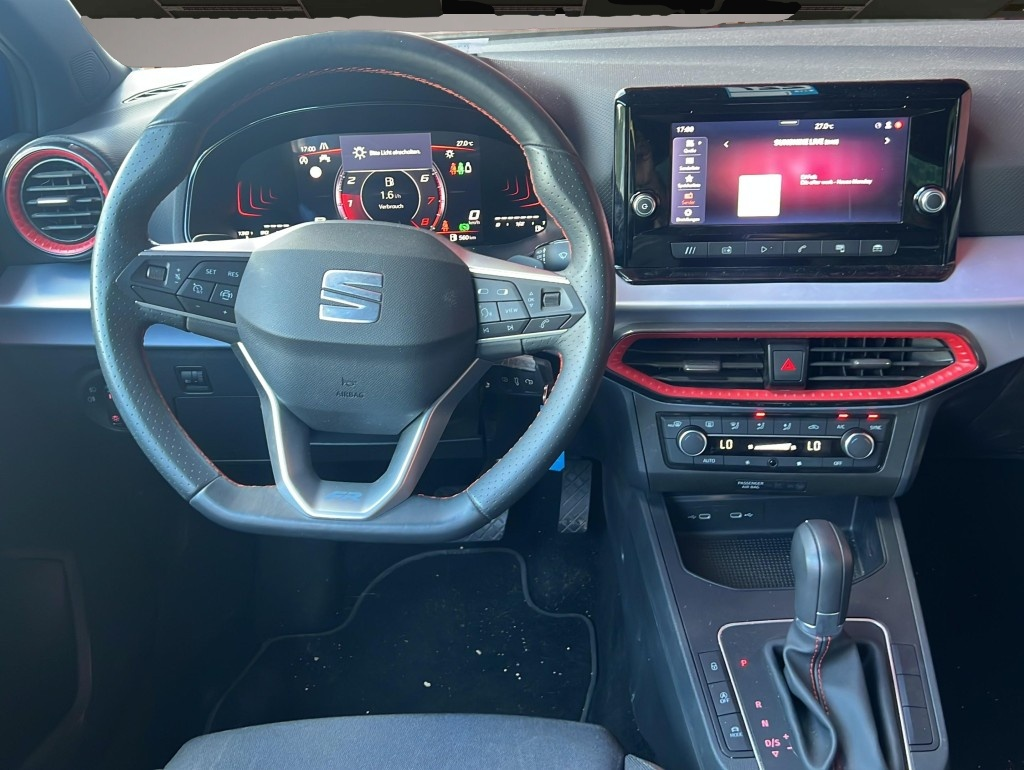 Fotografie des Seat Ibiza 1.0 TSI FR DSG *LED*EInparkhilfe*Wireless