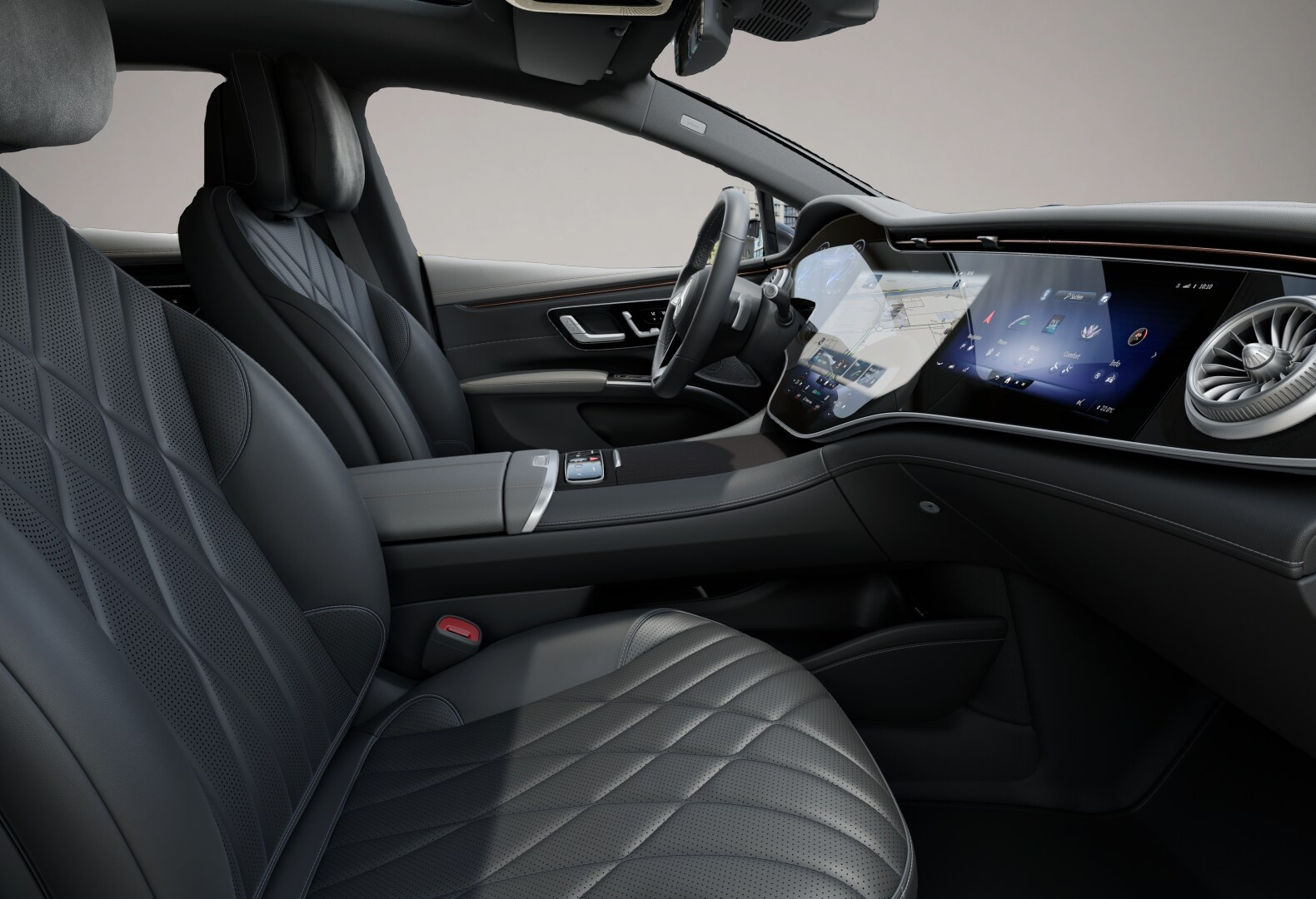Fotografie des Mercedes-Benz EQS