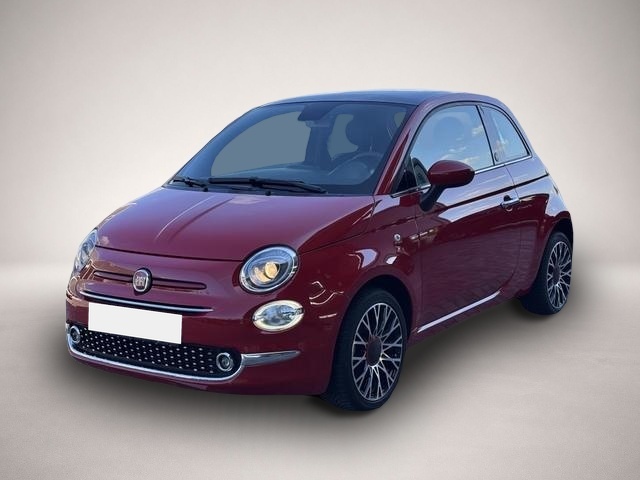 Fotografie Fiat 500 1.0 Mild Hybrid Red Klimautomatik Panormada.