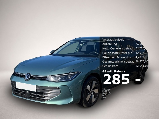 Fotografie Volkswagen Passat Variant 1.5 eTSI DSG 3,99 % Business Navi
