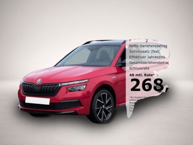 Bild 1 Skoda Kamiq Monte Carlo 1.5TSI*DSG ACC Navi Panodach