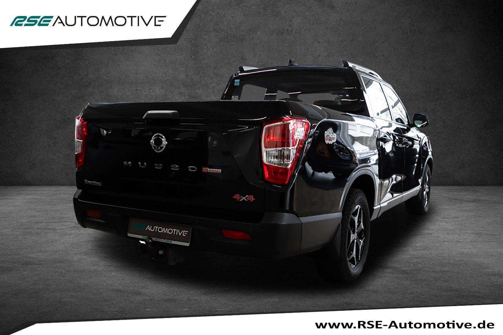 Ssangyong MUSSO Musso Grand Black Line 4WD AT  AHK (3,5T) - Thumbnail 7