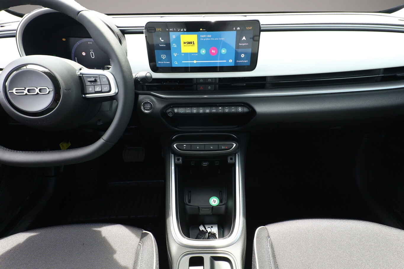 Fiat 600 600 Hybrid Icon SHZ 2xPDC Kam Nav Keyl Klimaaut - Thumbnail 7