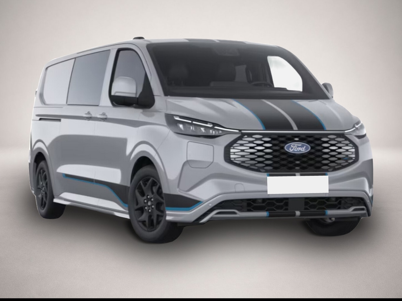 Fotografie Ford Transit Custom E-Transit Custom DCiV 71kWh L2 Sport AHK ProPow
