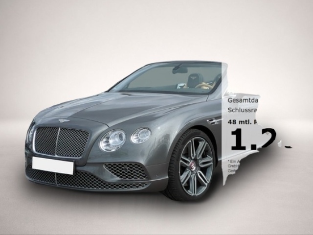 Fotografie Bentley Continental GT Convertible Cab.*NAIM Nackenheiz