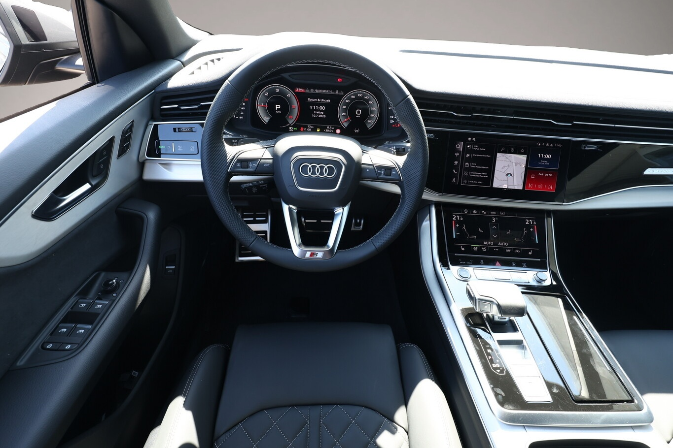 Bild 7 Audi Q8 2xS line AssistenzP+ 22Z Laser Pano B&O Leder