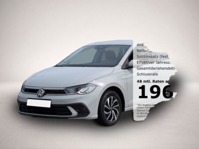 Volkswagen Polo Polo VI Life 1.0TSI*LED SHZ digCockp AppConn Alu - Bild 1