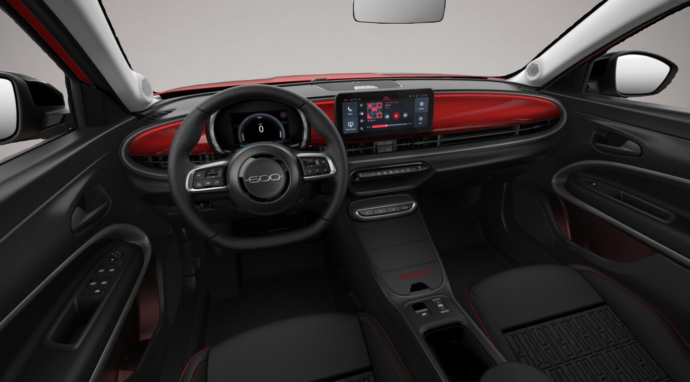 Fotografie 3 des Fiat 600 RED 11kW-OBC CarPlay Wärmepumpe PDC LED DigC