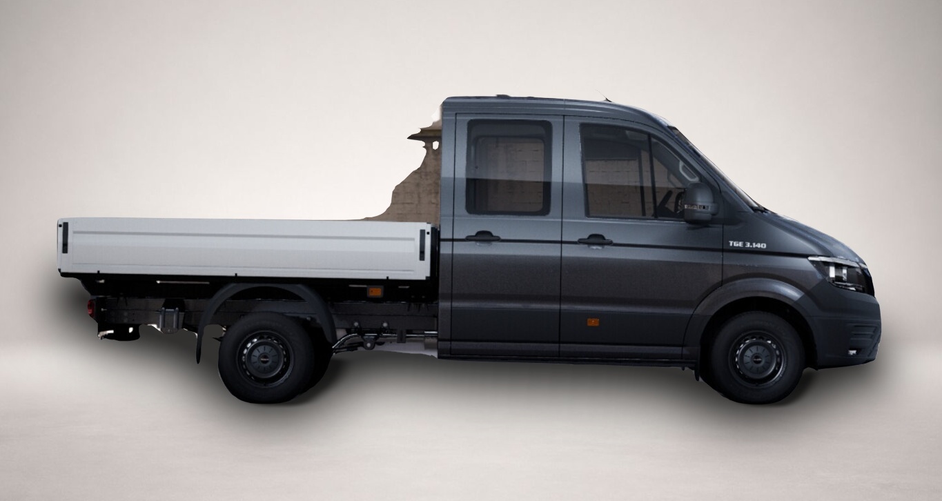 Bild 2 MAN TGE Pritsche DoKa 2.0 TDI 177 Aut. Temp PDC