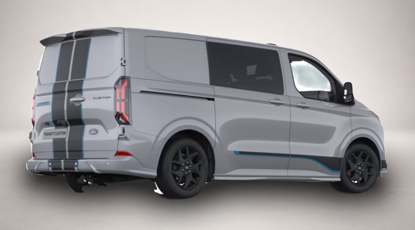 Bild 3 Ford Transit Custom E-Transit Custom DCiV 71kWh L1 Sport ACC Kam360