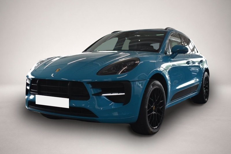 Fotografie Porsche Macan GTS Panodach Bose Sound Miamiblau