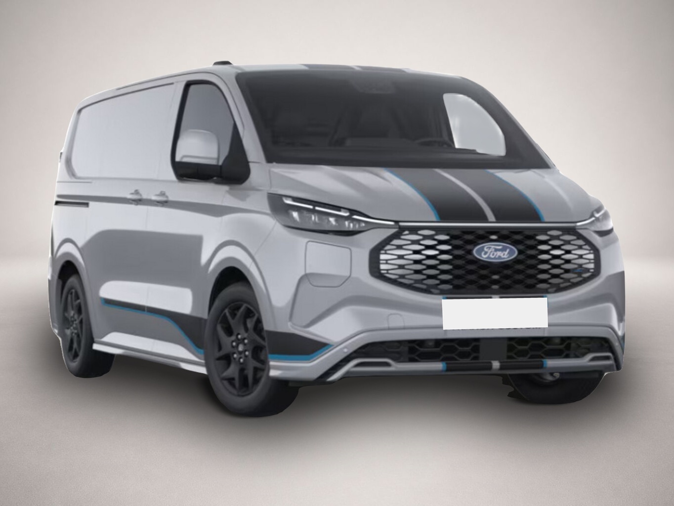 Fotografie Ford Transit Custom E-Transit Custom 71kWh Sport L1 ProPower AHK LED