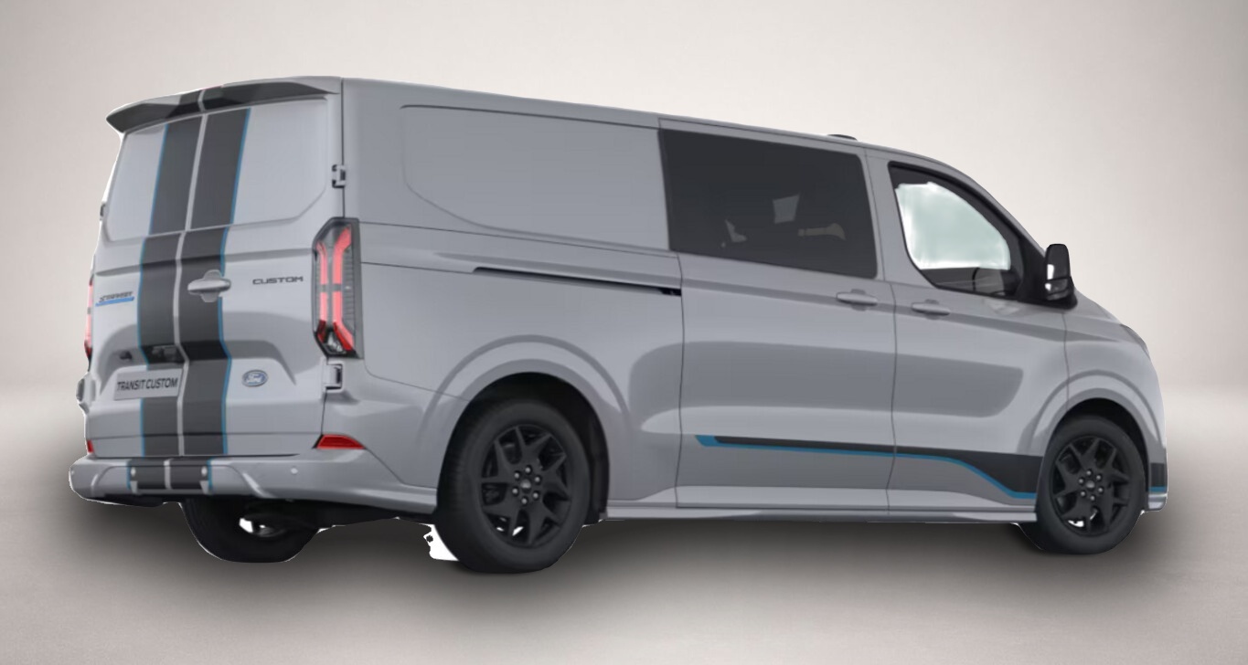 Bild 3 Ford Transit Custom E-Transit Custom DCiV 71kWh L2 Sport AHK ProPow