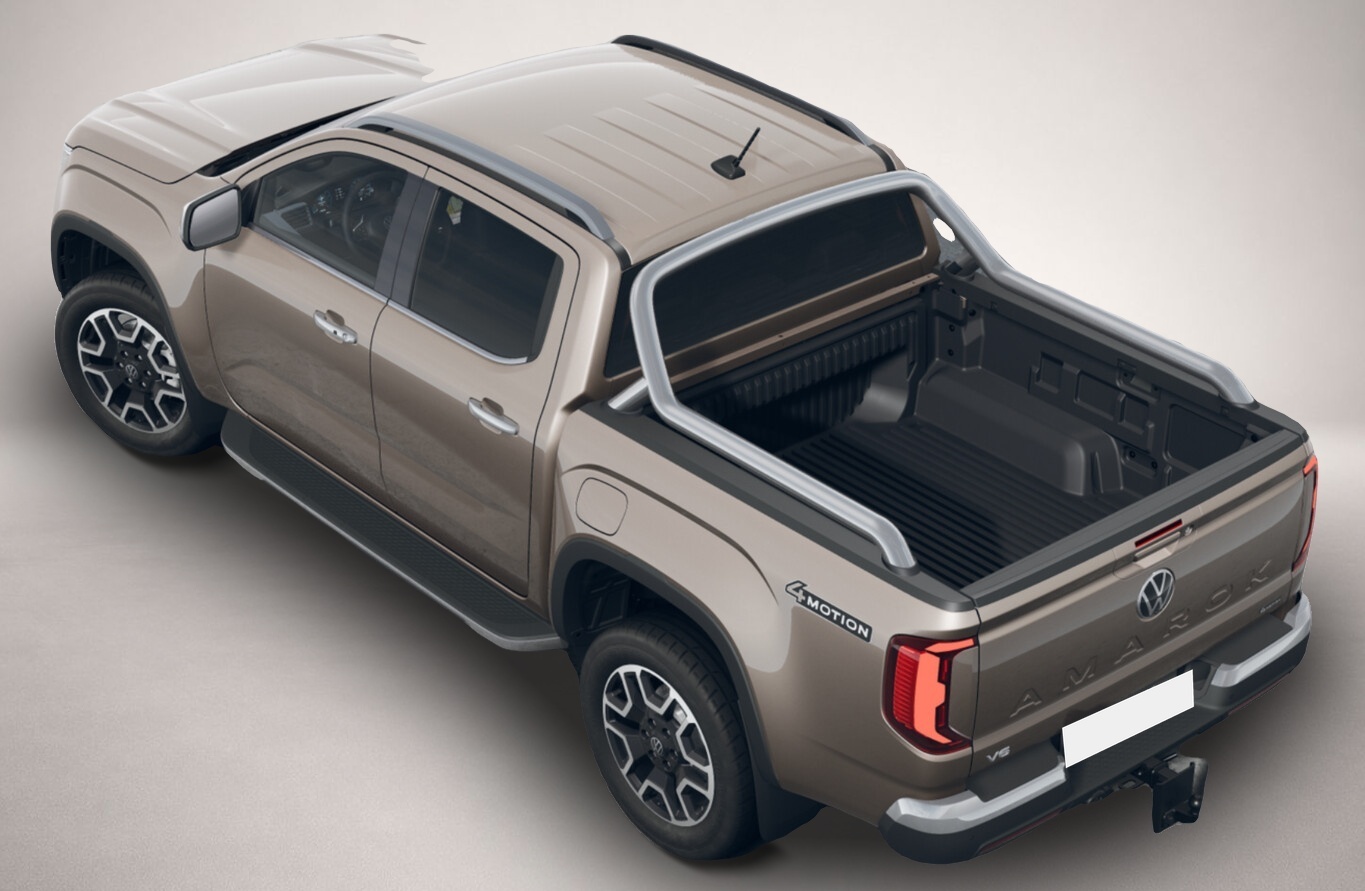 Bild 4 Volkswagen Amarok Aventura AHK Rollcover Chrom Matrix Leder