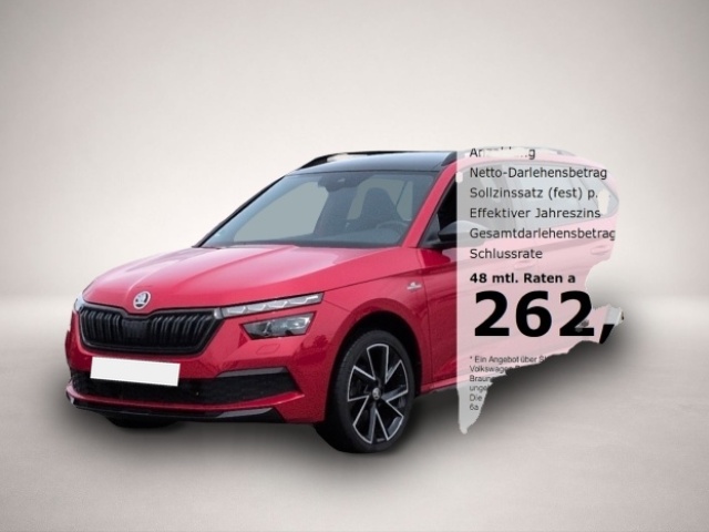 Fotografie Skoda Kamiq Monte Carlo 1.5TSI*DSG ACC Navi Panodach