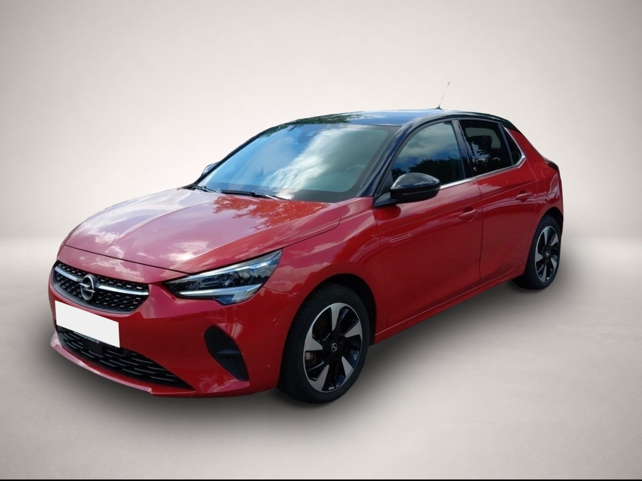 Fotografie Opel Corsa Corsa-e Elegance LenkradHZG Rückfahrkam. Apple C