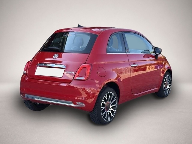 Fotografie 4 des Fiat 500 1.0 Mild Hybrid Red Klimautomatik Panormada.