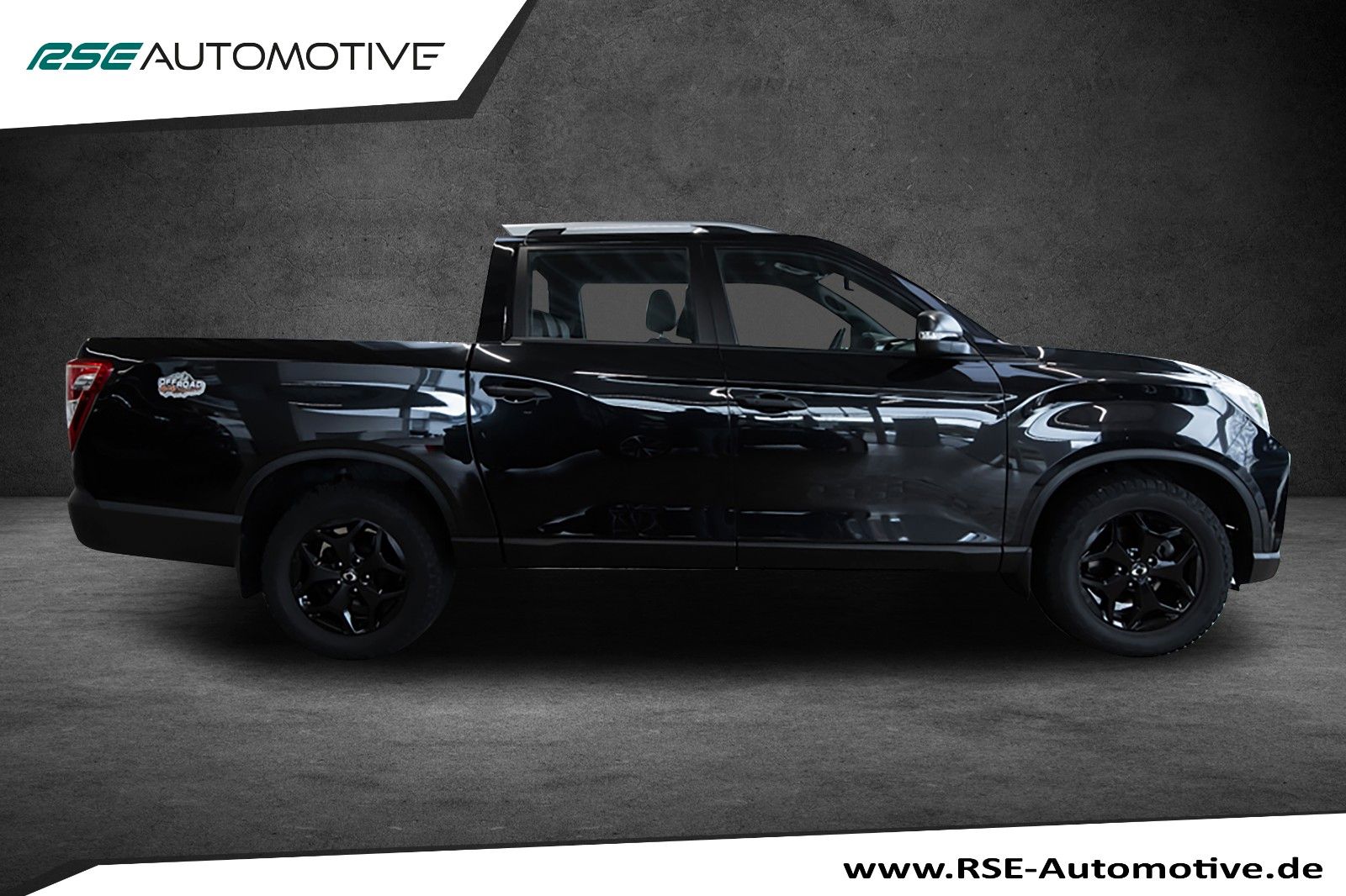 Ssangyong MUSSO Musso Grand Black Line 4WD AT  AHK (3,5T) - Thumbnail 5