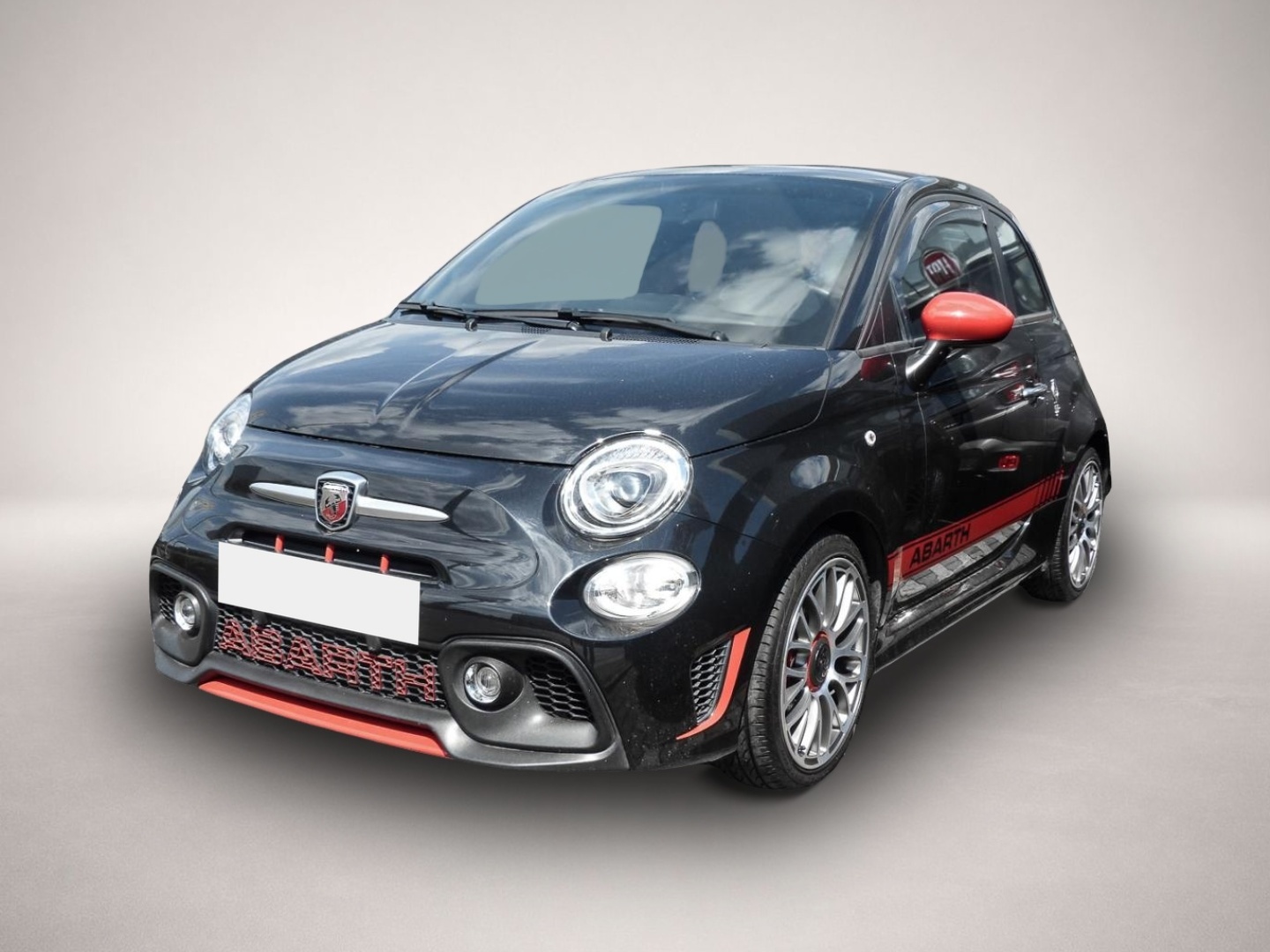 Fotografie Abarth 595 El. Panodach Apple CarPlay Android Auto Musi