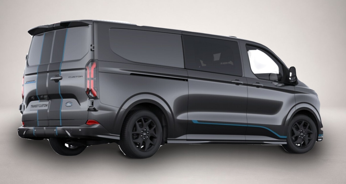 Bild 3 Ford Transit Custom E-Transit Custom DCiV 71kWh L2 Sport AHK LED SHZ