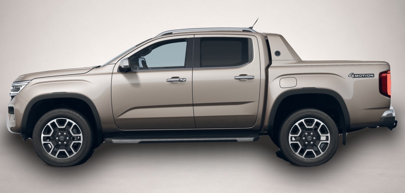 Fotografie des Volkswagen Amarok Aventura AHK Rollcover Matrix Leder LM
