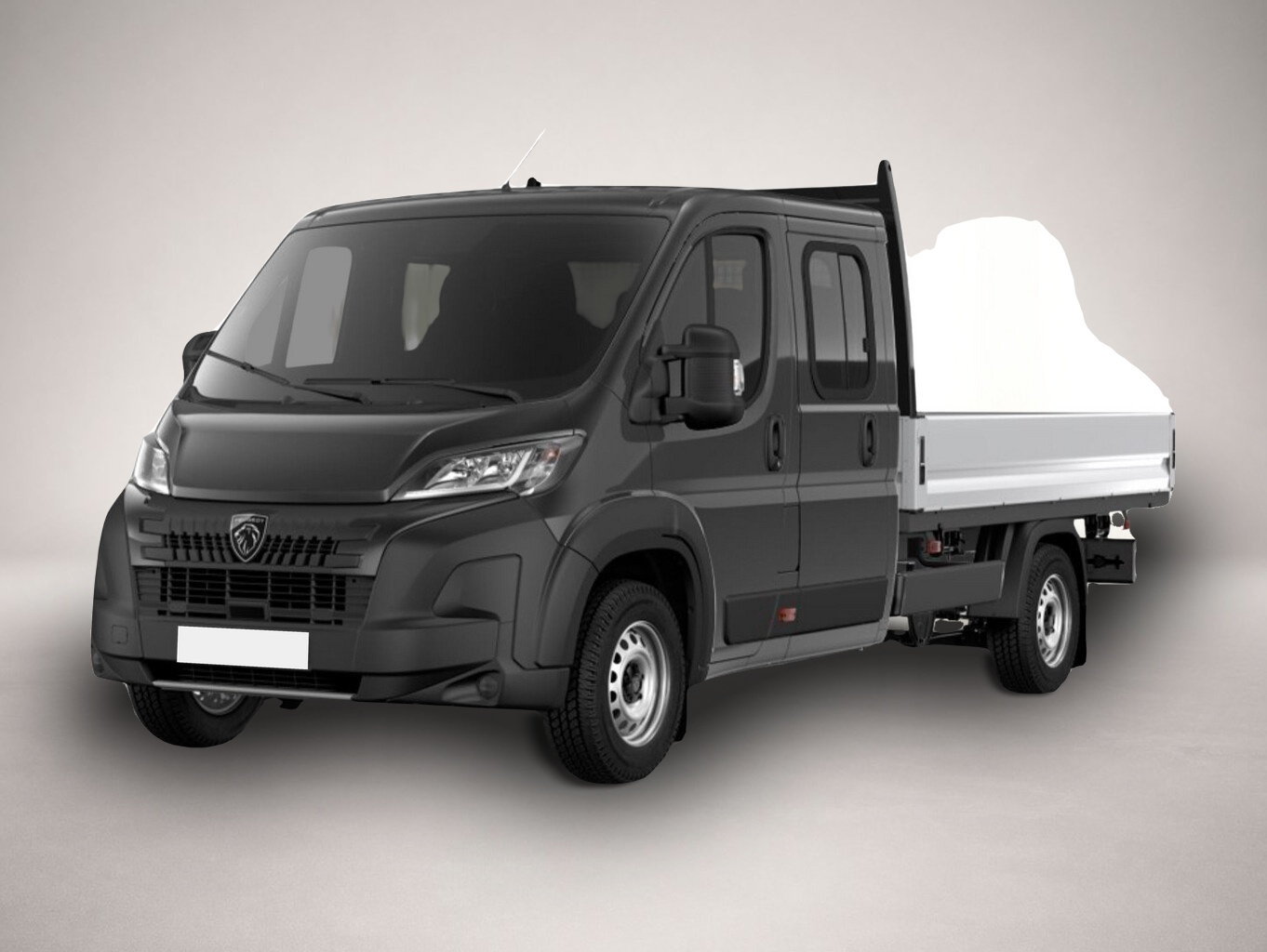 Fotografie Peugeot Boxer Pritsche DoKa 435 AT L4 AHK CarP Kam Visib