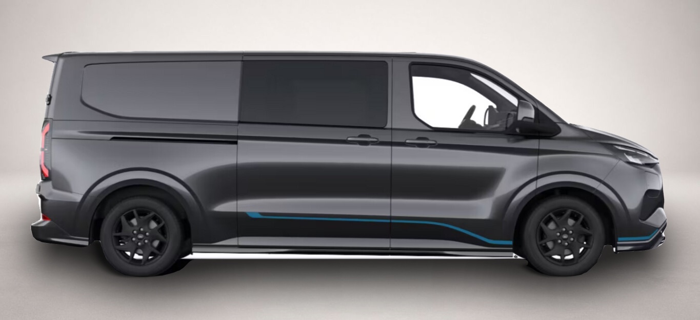 Fotografie 2 des Ford Transit Custom E-Transit Custom DCiV 71kWh L2 Sport AHK LED SHZ
