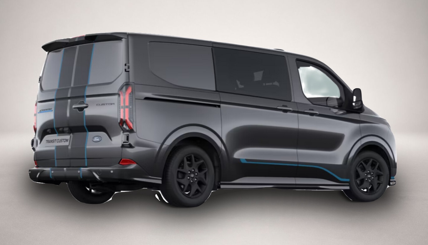 Bild 3 Ford Transit Custom E-Transit Custom DCiV 71kWh L1 Sport AHK LED SHZ