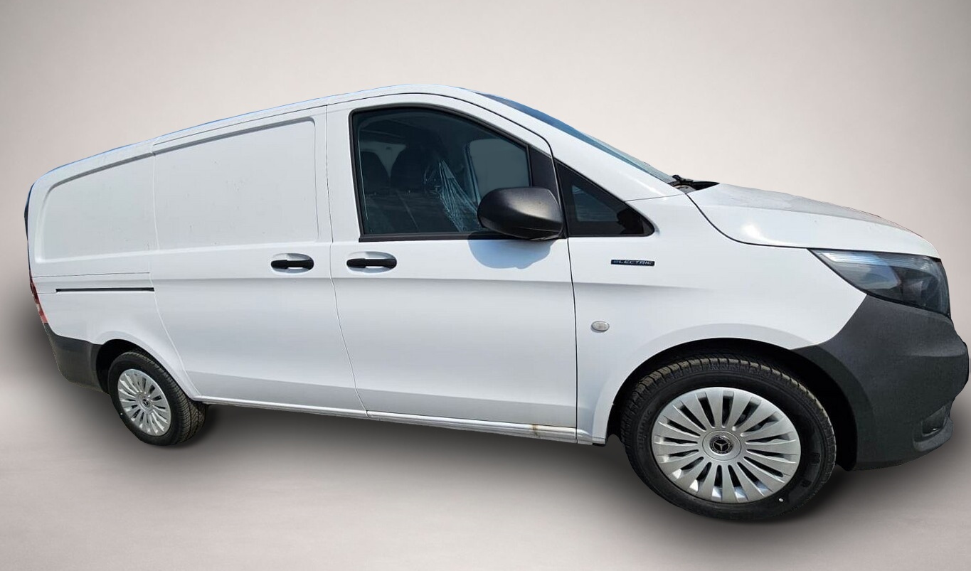 Bild 2 Mercedes-Benz Vito e Vito 112 Kasten 60kWh lang Holz SHZ Klima 2-S