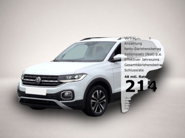 Bild 1 Volkswagen T-Cross UNITED 1.0TSI*AHK LED ACC Navi R-Kam SHZ
